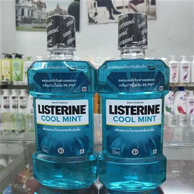 Nước Súc Miệng Listerine Cool Mint 750ml
