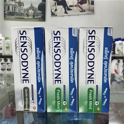 Kem đánh răng Sensodyne 160g x2 Thái Lan